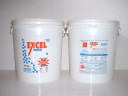 17 kg. Excel Super bucket with free dosage cup